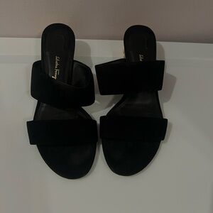 Salvatore Ferragamo Black Women's Sandals